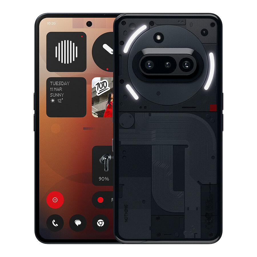 Nothing Phone (3a) (Noir) 128 Go