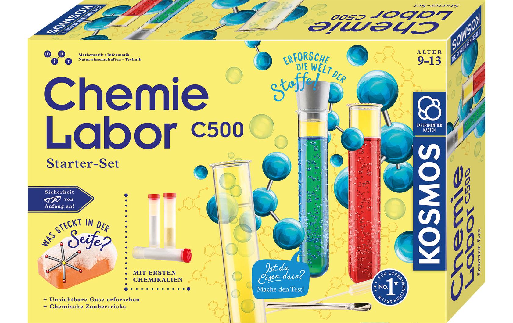 Experimentierkasten Chemielabor C 500Starter-Set