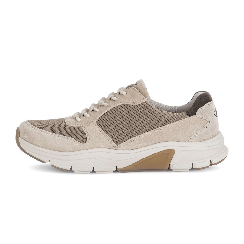 Lage sneaker beige
