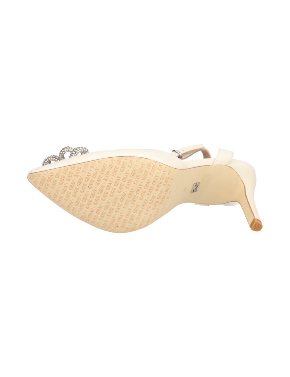 Glattleder Slingpumps