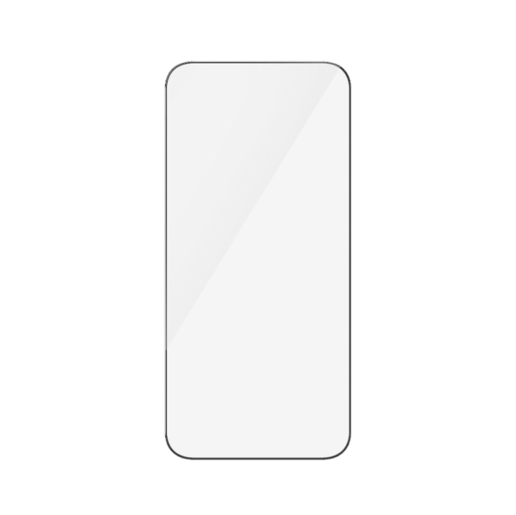iPhone 15 Pro Max Antibakterielles Ultra Wide Fit Panzer Glas Displayschutz Case Friendly (2812)
