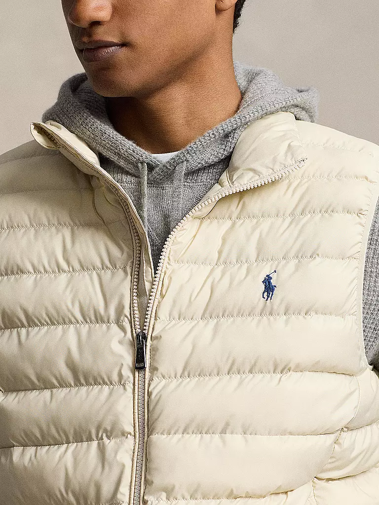 POLO RALPH LAUREN Steppgilet creme