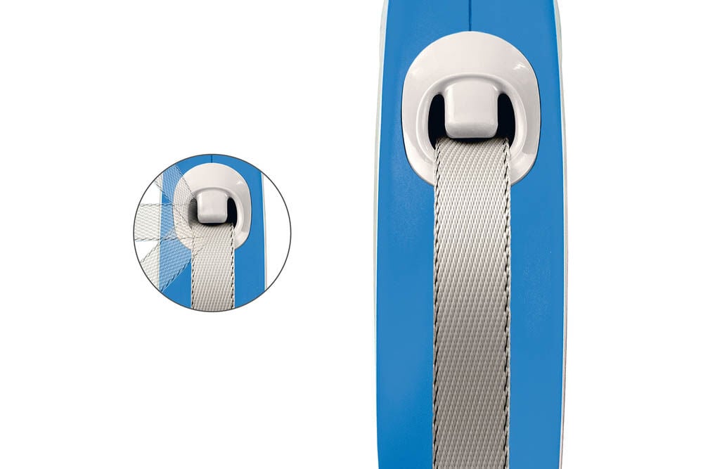 Flexi Rollijn - Hondenriem New comfort Tape - Hondenriem - blauw - L - 800 cm - 800 cm