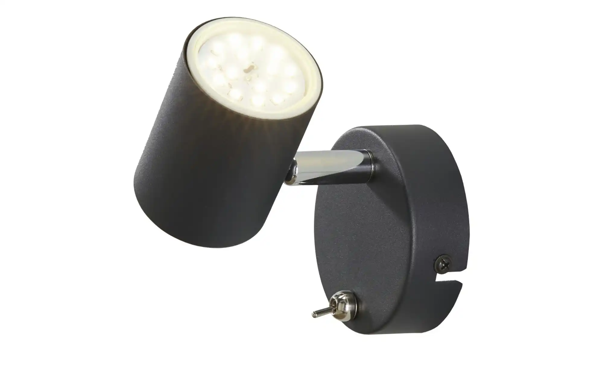 Paul Neuhaus Wandstrahler, 1-flammig, schwarz