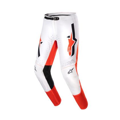 Pantalon cross Alpinestars SUPERTECH - WARD 2023 - Blanc / Orange