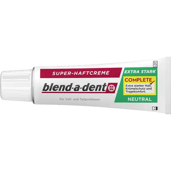 Complete Super-Haftcreme Neutral Extra Stark
