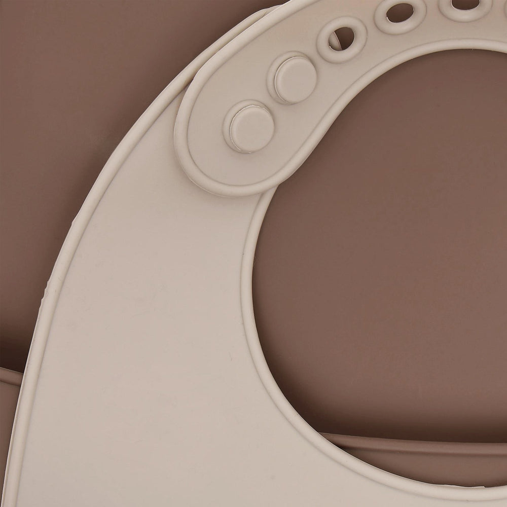 Køb CeLaVi Silver Lining Silicon Hagesmæk (2-Pack)