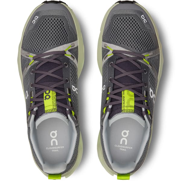 Chaussure trail ON RUNNING CLOUDSURFER TRAIL IRON/LIMA