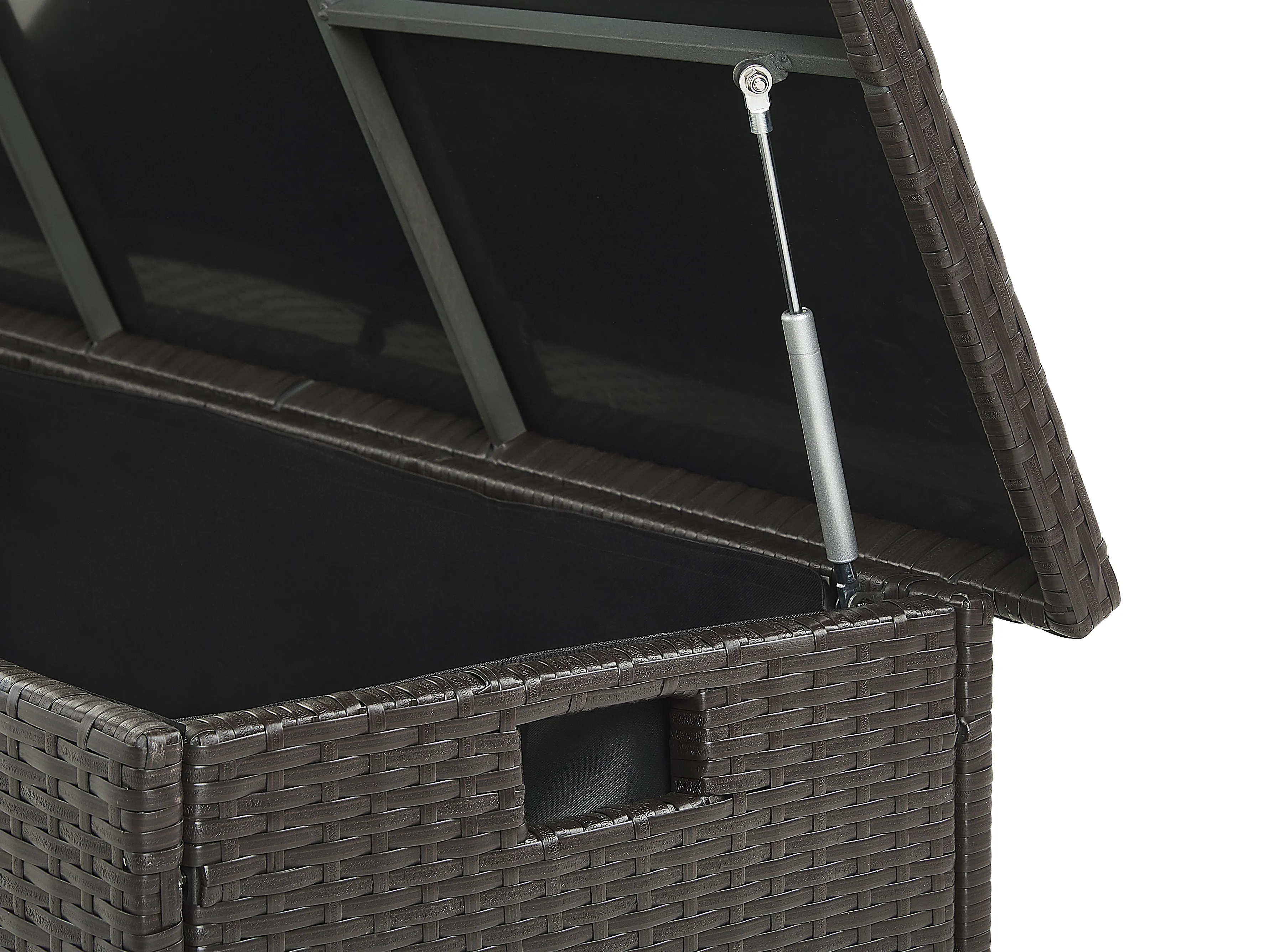 Kussenbox MODENA 126 cm 46 cm Bruin