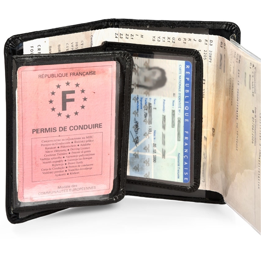 Porte-documents voiture