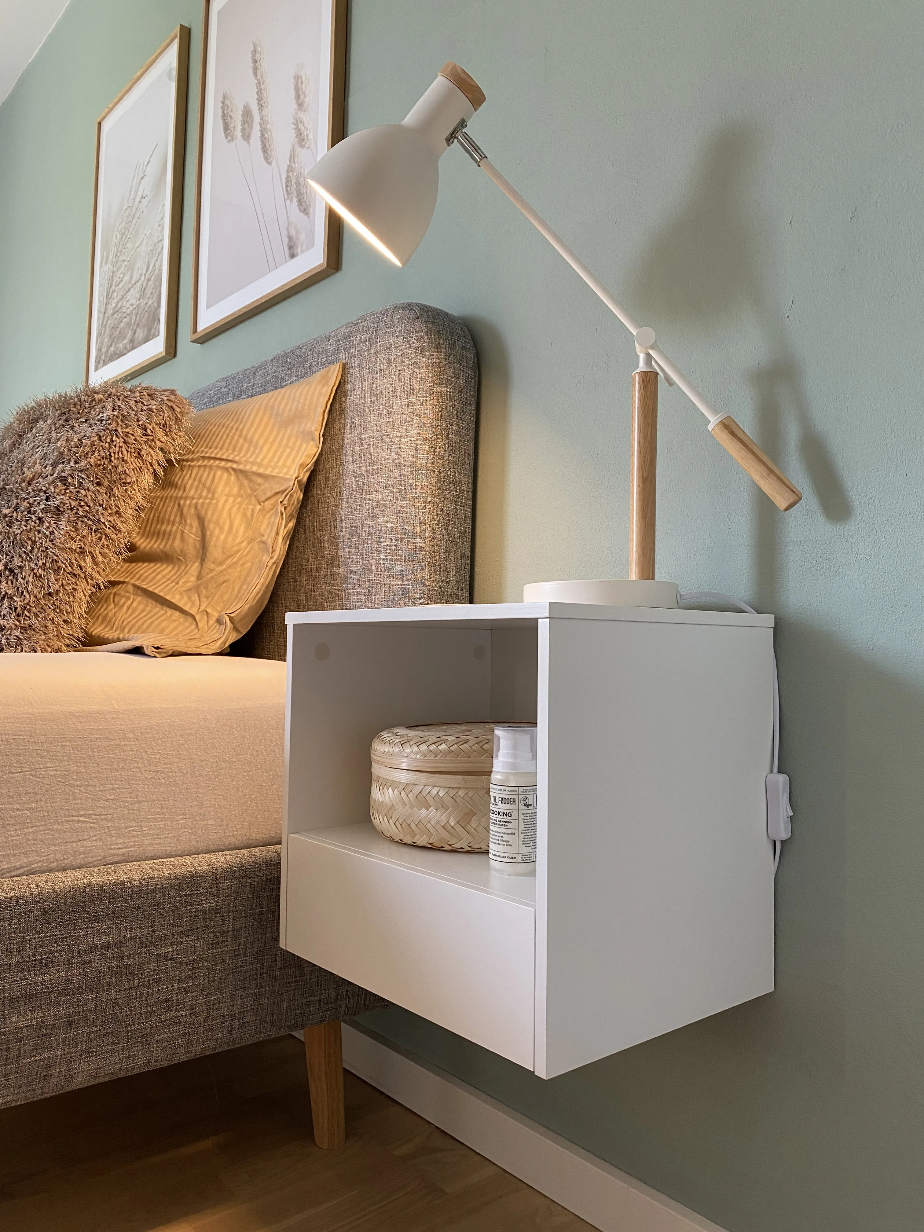 Dekbedovertrekset AVONDALE Katoen-satijn 135 x 200 cm Beige
