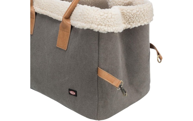 TRIXIE Tiertransporttasche »Rachel, 25 × 30 × 40 cm, Grau/Hellbraun« bis 7 kg