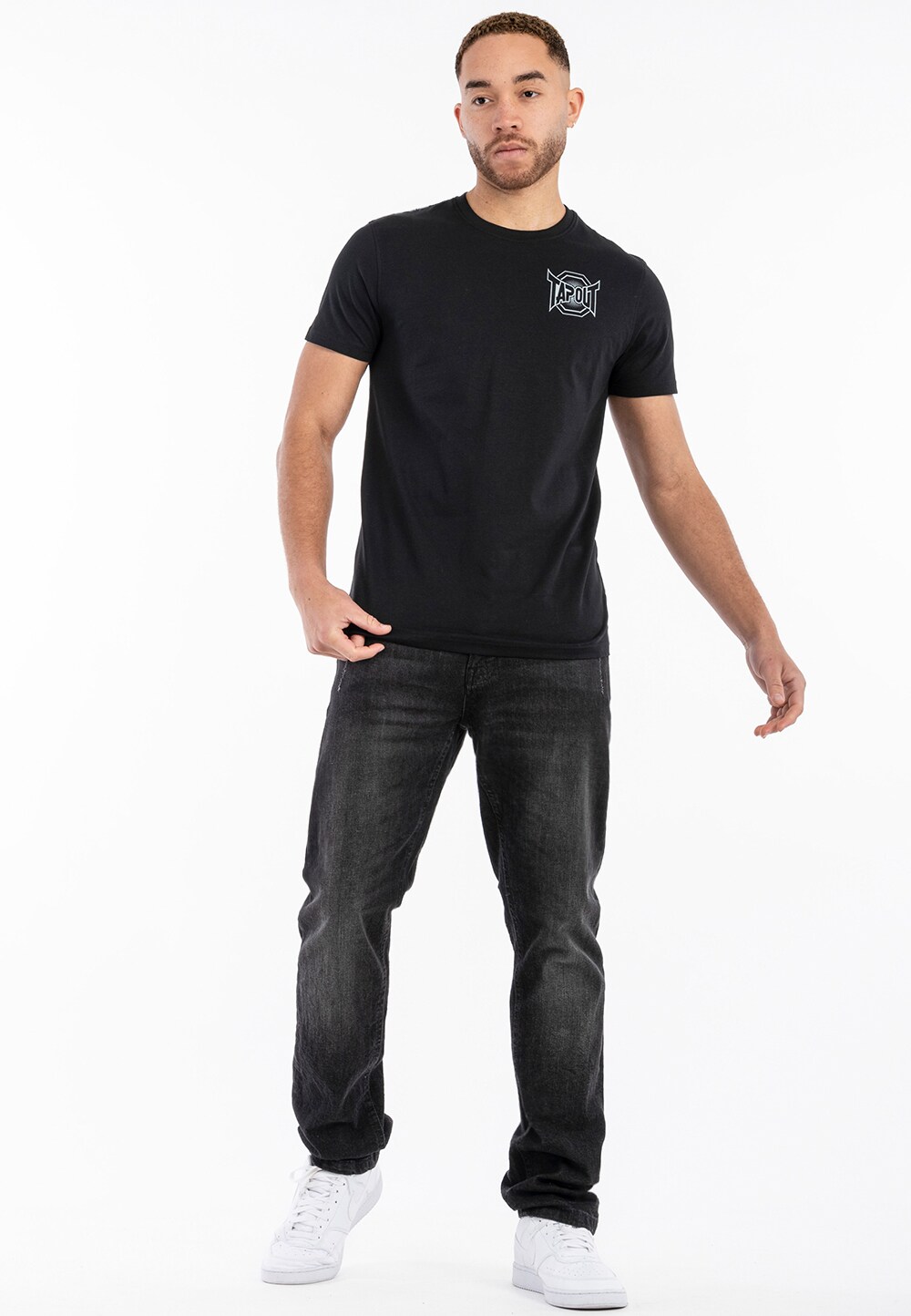 Tapout Herren T-Shirt normale Passform PUNKASS TEE