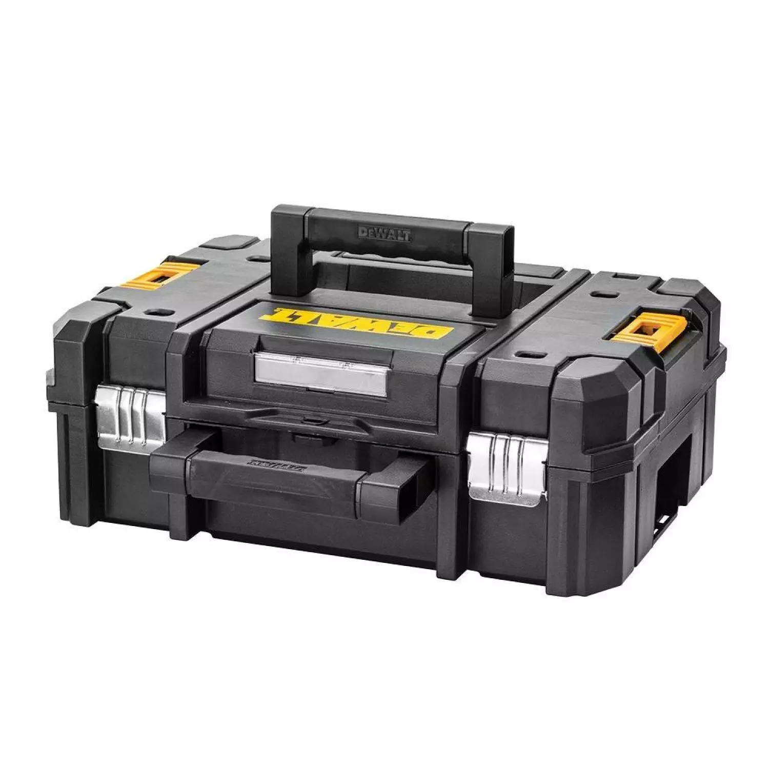 DeWALT DWST1-70703 / N279261 TSTAK-Box II stevige gereedschapskoffer met korte hendel