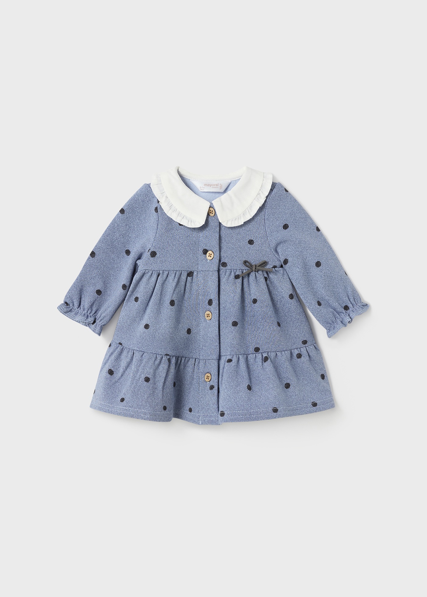 Vestido estampado Better Cotton para recém-nascido