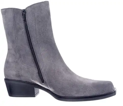 Gabor grijs 75.910.19 - maat 8.5 enkellaars grijs - maat 8.5 Calandschoen