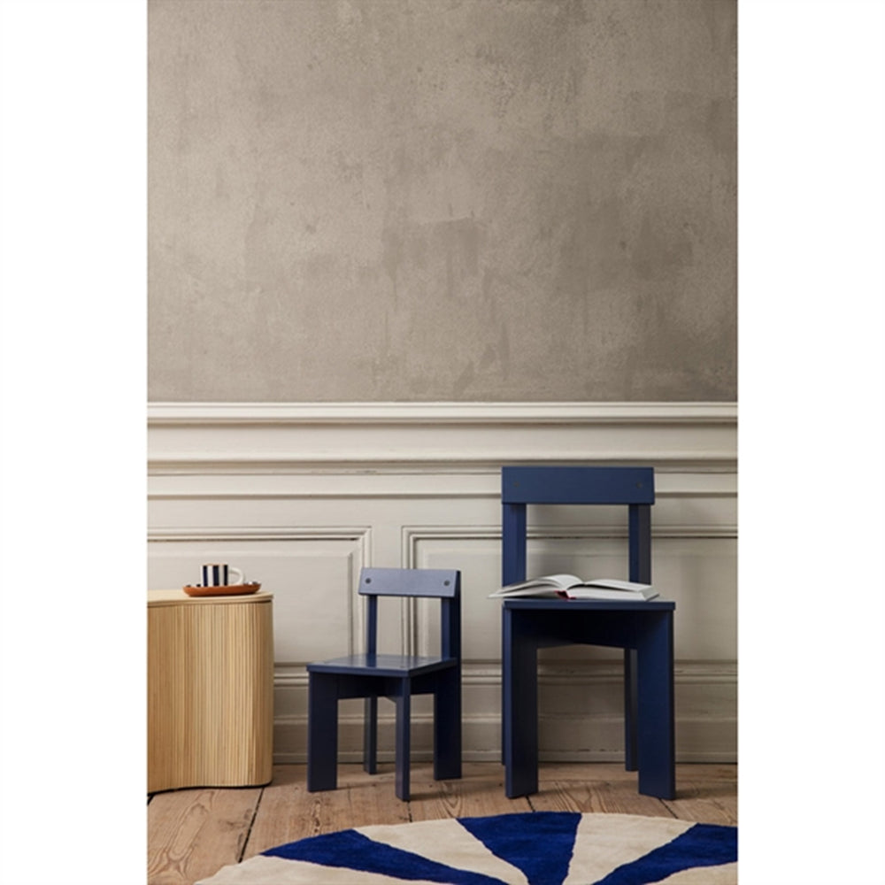 Ark Børnestol Blue - Ferm Living → Luksusbaby.dk