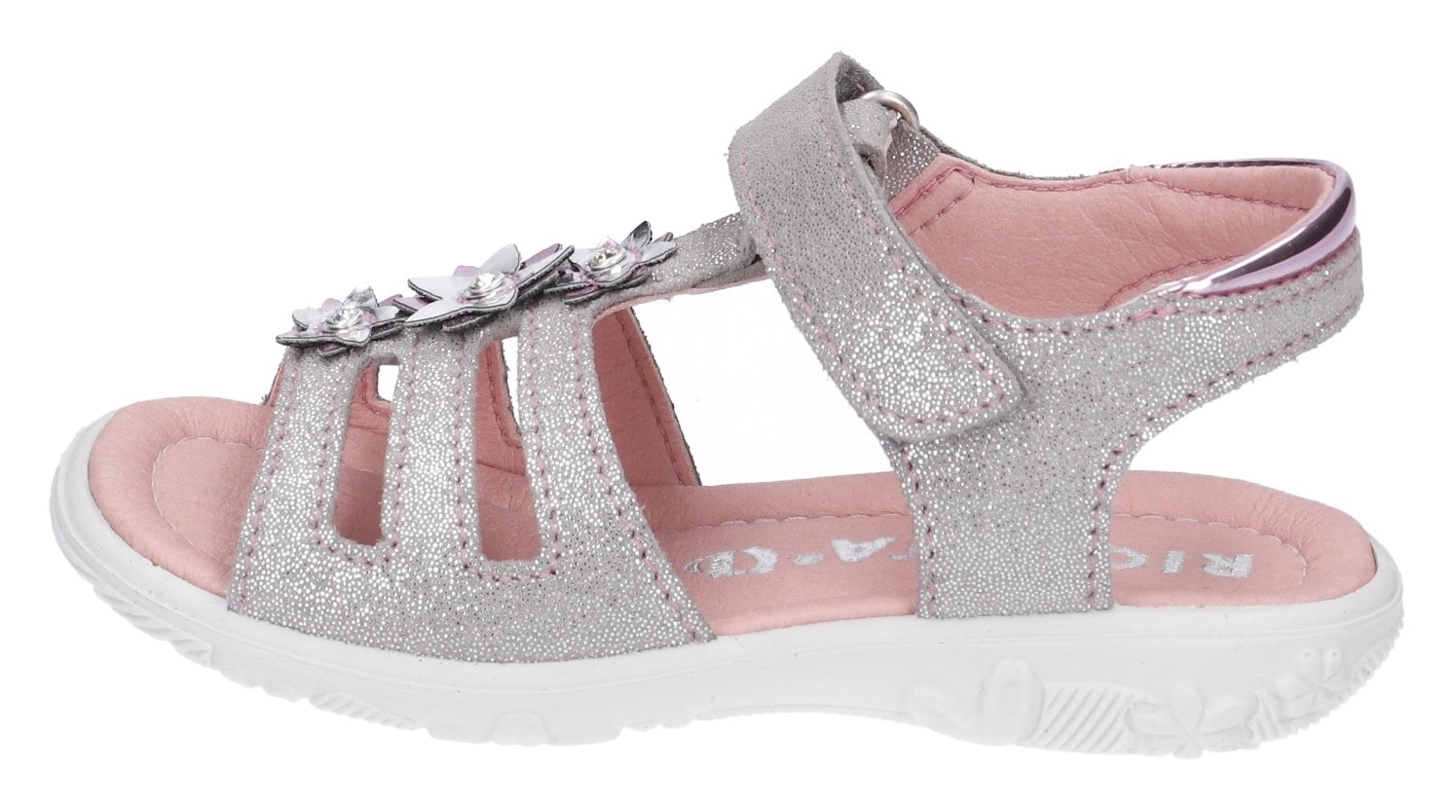 Ricosta Sandale »Cleo WMS: mittel«  , Sommerschuh, Klettschuh, Sandalette, mit Klettverschlüssen