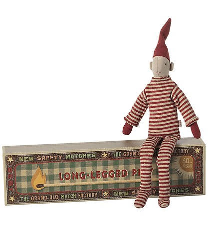 Maileg Nisse - Lille - 34 cm - Langbenet i T?ndstik?ske