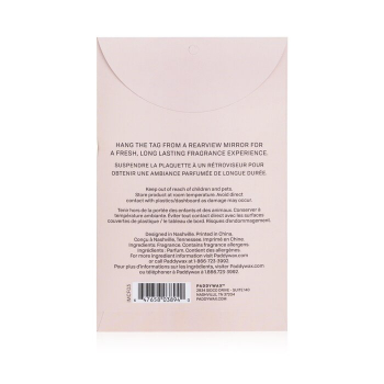 Paddywax Impressions Car Fragrance - Love Ya 2packs