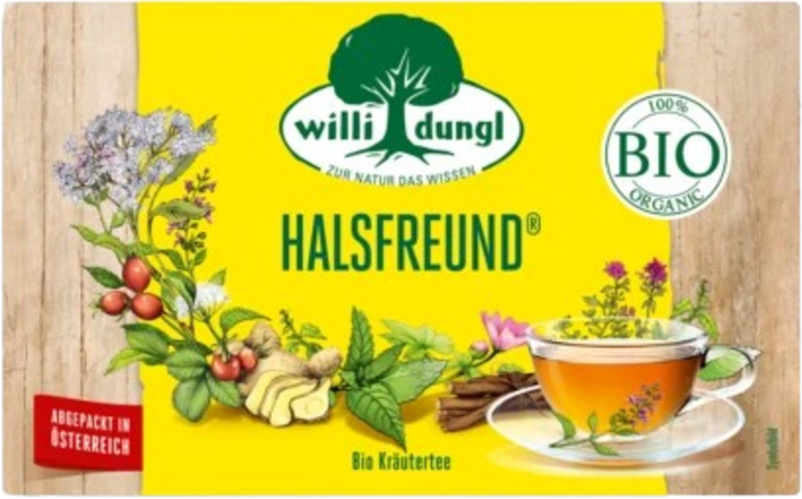 Willi Dungl  BIO-Tee Halsfreund, 40 g