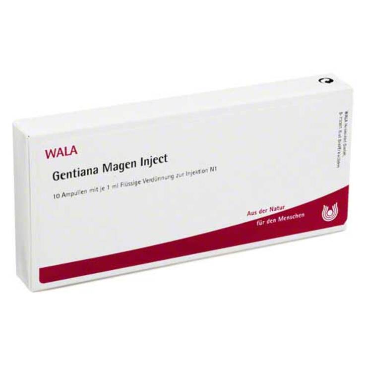 Gentiana Magen Inject Ampullen, 10X1 ml