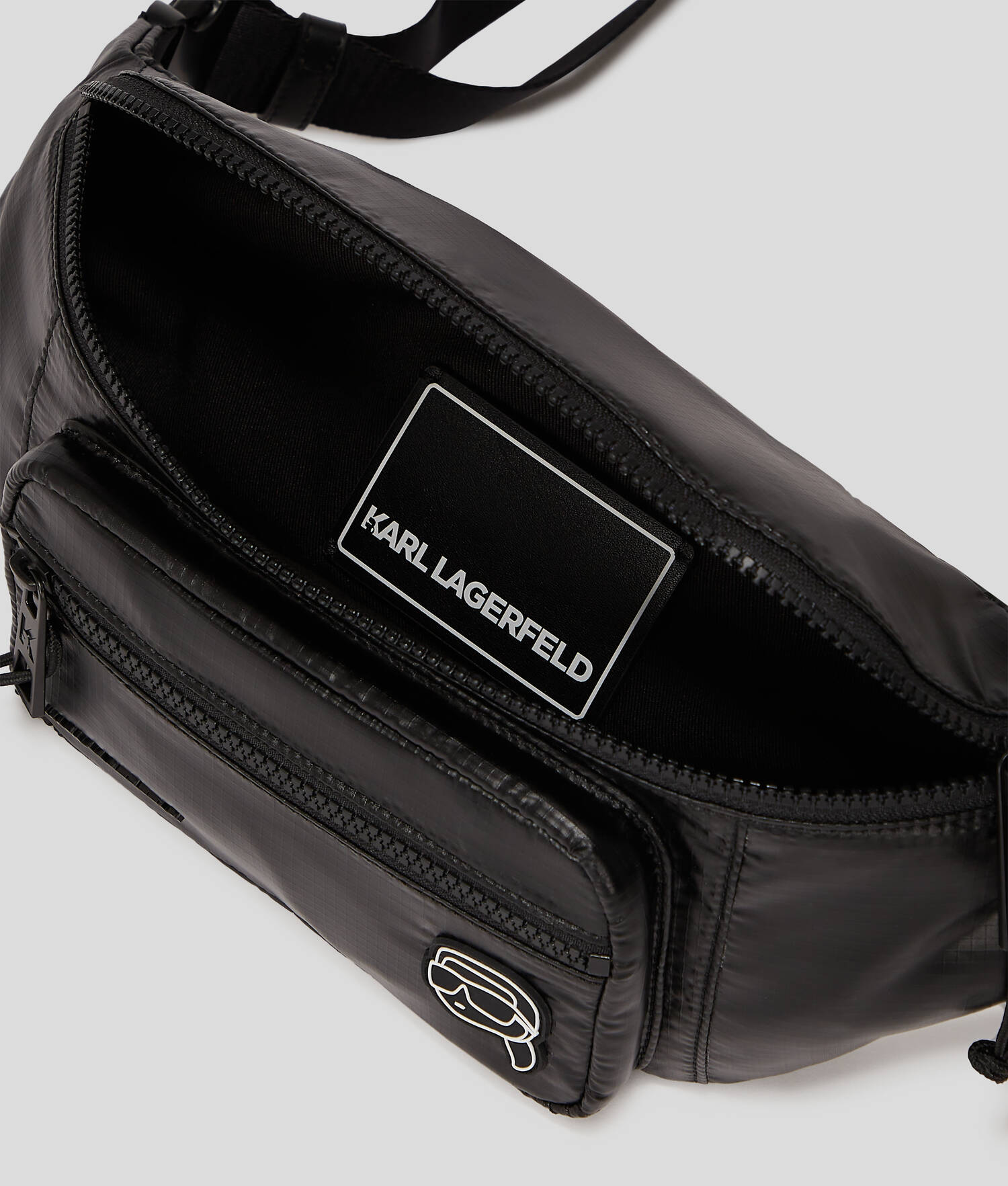 SAC BANANE VOLUMINEUX IKON - Noir