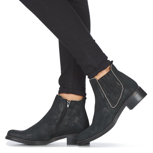 Regard - ROAL V1 CROSTE SERPENTE PRETO - Noir