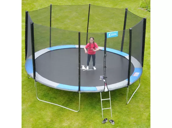 Kangui - Trampoline rond Ø360cm avec filet de sécurité - RALLI 360