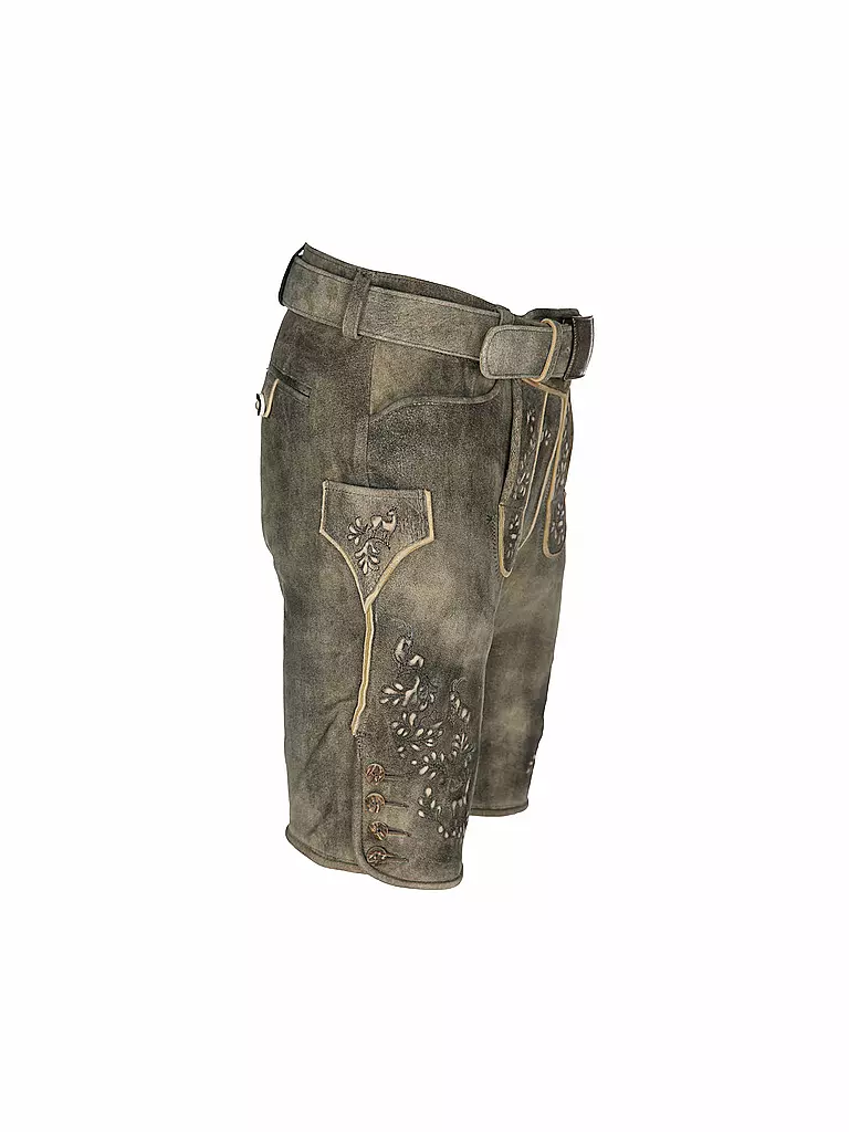BECKERT Lederhose WILDBOCK SÄMINA  braun