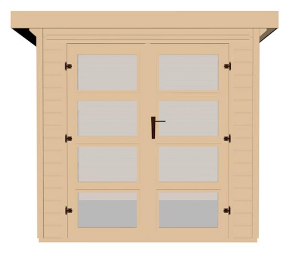 Weka Gartenhaus 321
