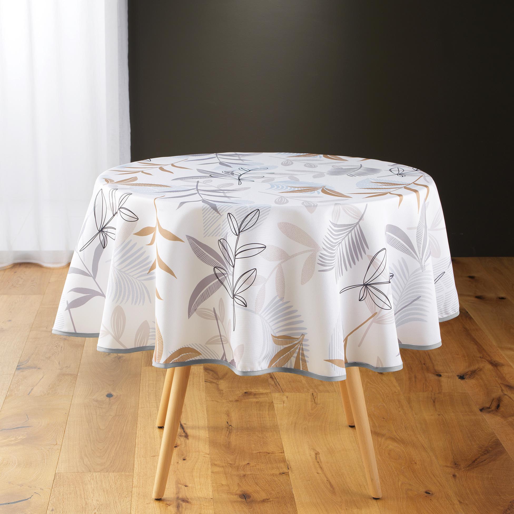 NAPPE RONDE D.180CM IMPRIME MIRALINE