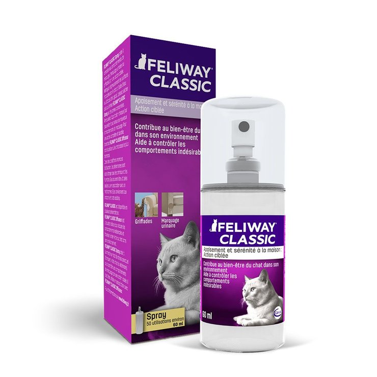 Solution spray phéromones 60ml Classic Chat Ceva