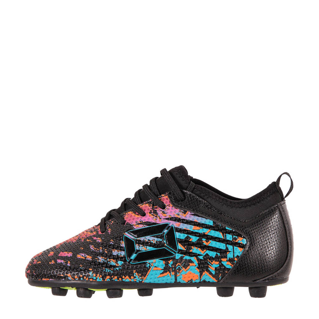 Stanno Vulture FG JR IIjunior voetbalschoenen zwart/blauw/roze