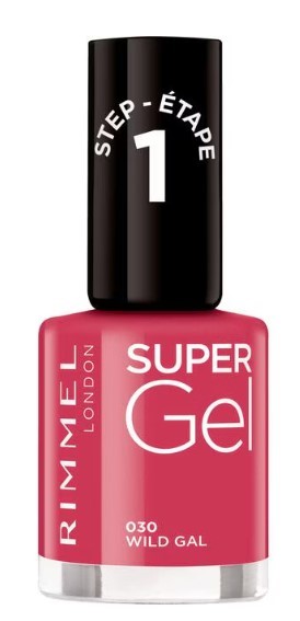 Rimmel London Supergel Nailpolish 030 Wild Gal 12ML