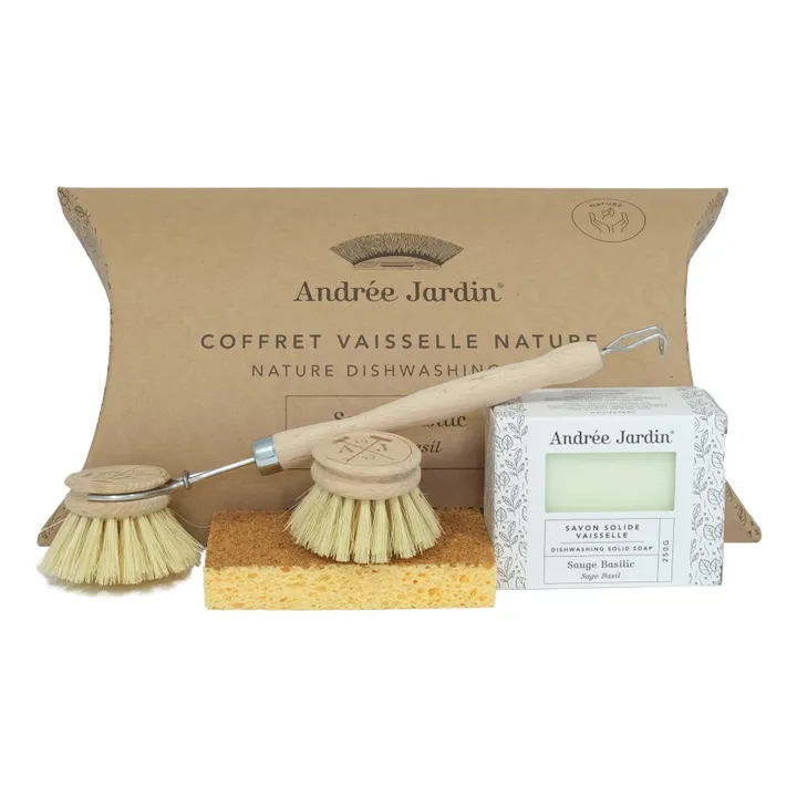 Andrée Jardin Coffret vaisselle, sauge basilic
