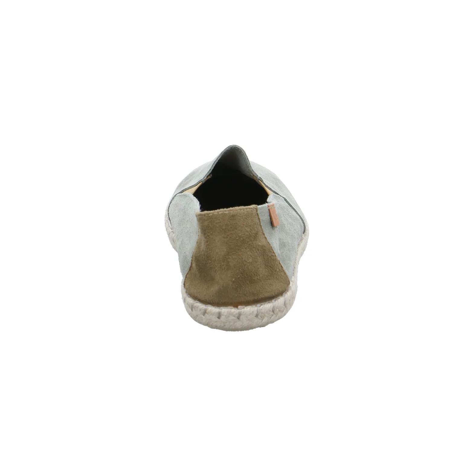 Halbschuh-Schlüpfer Olive Leder