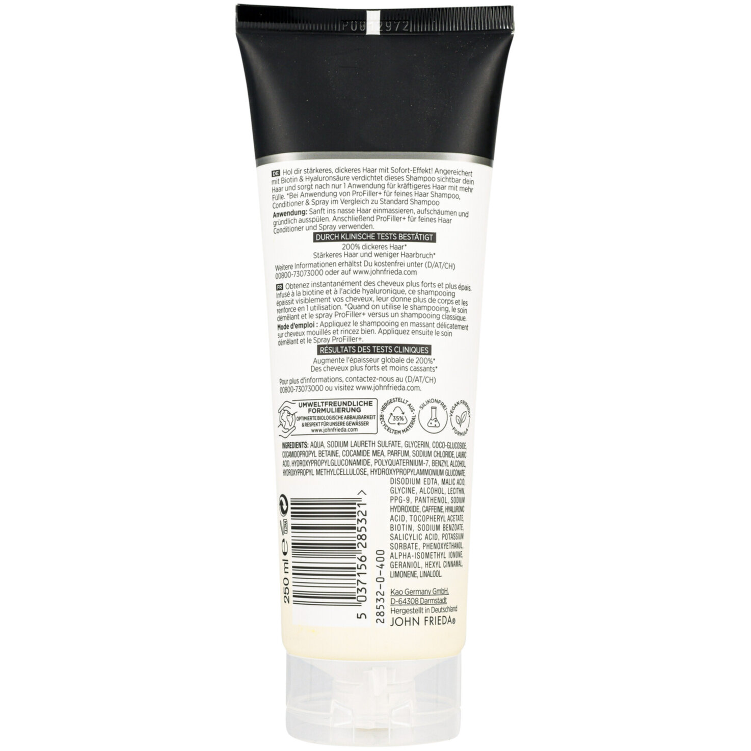John Frieda PROFiller+ Shampoo