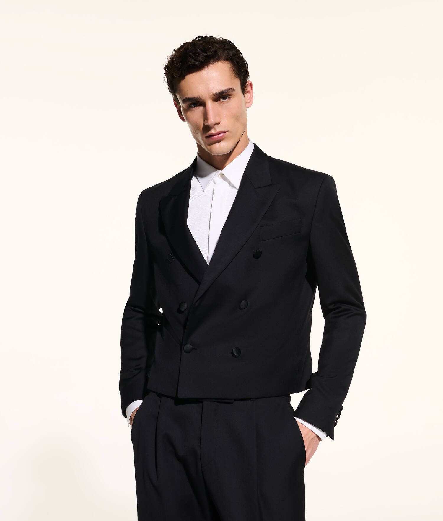 BLAZER À DOUBLE BOUTONNAGE KL STUDIO - Noir
