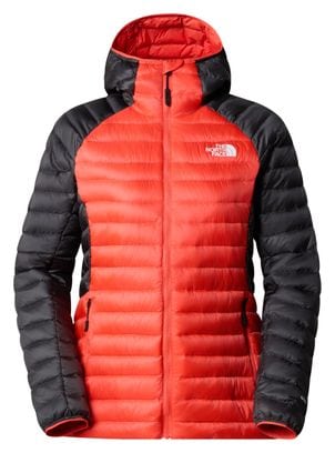 Doudoune Capuche en Duvet Femme The North Face Bettaforca Orange