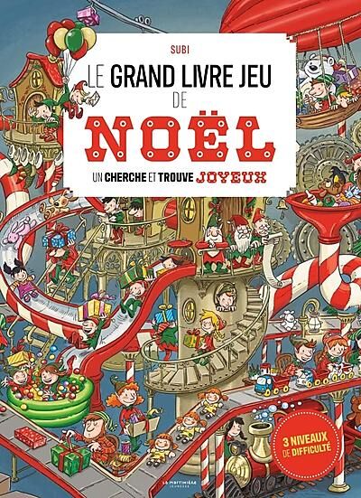 LE GRAND LIVRE JEU DE NOEL
