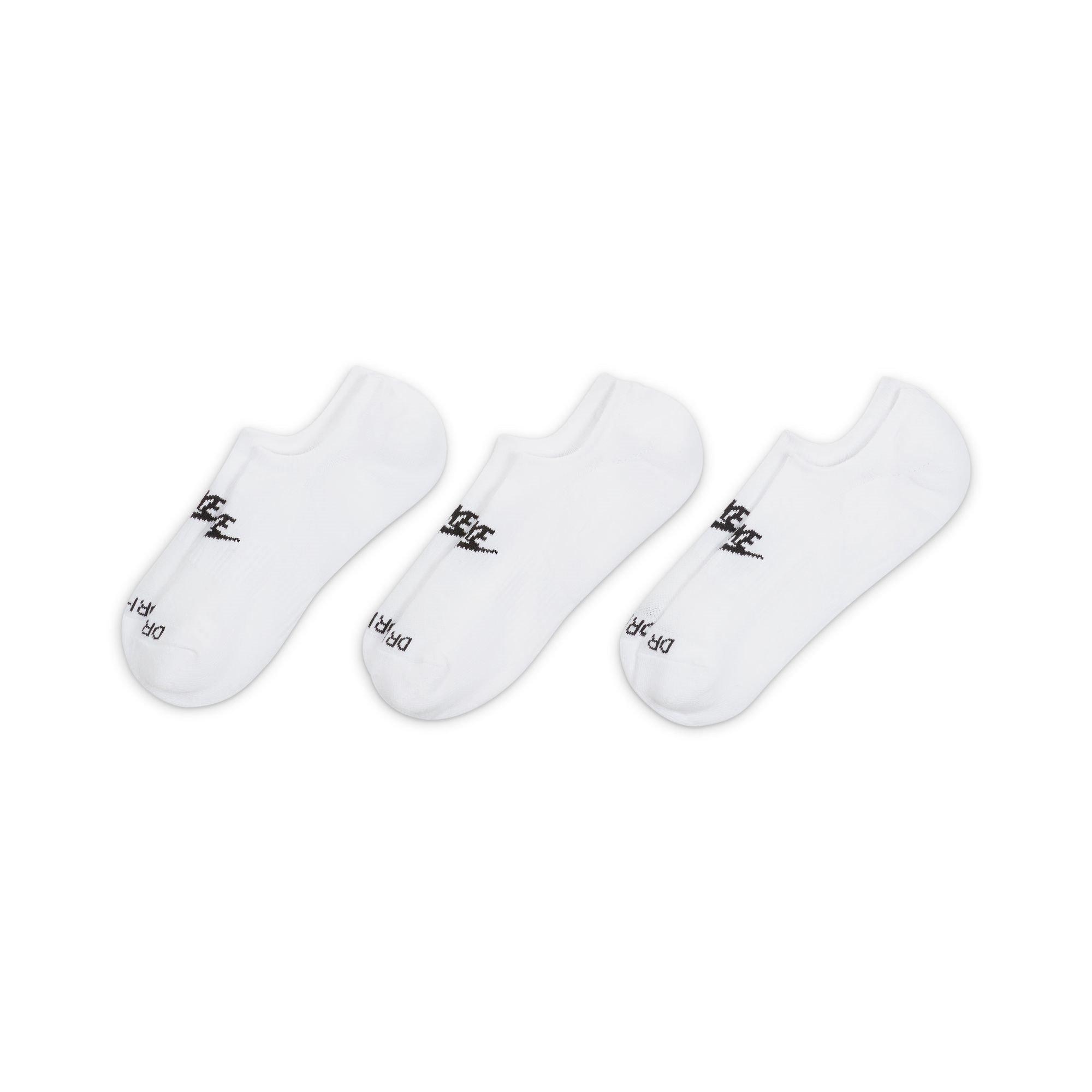 Nike Everyday Plus Cushioned Nike Footie 3pk Socks