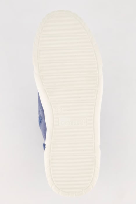 Caprice Leder-Sneaker, hoher Schaft, Zipper, Komfortweite