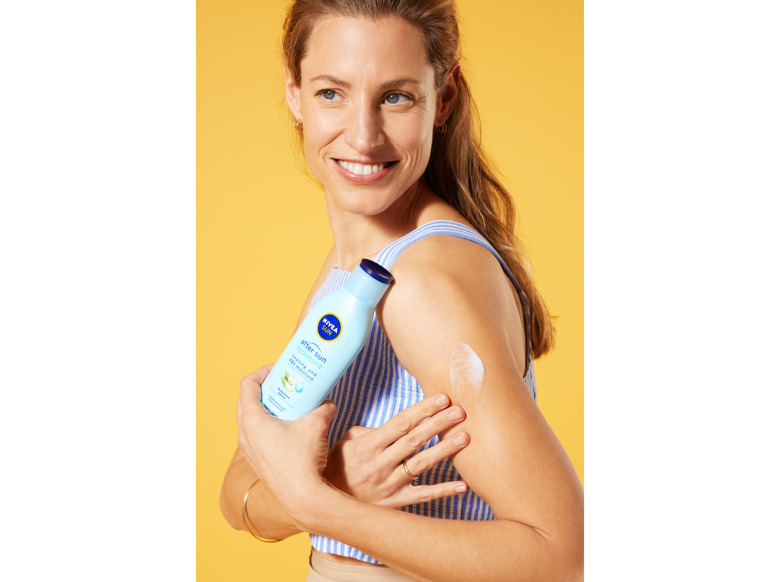 AFTER SUN MOISTURE LOÇÃO SOLAR COM ALOÉ VERA NIVEA SUN 400 ML