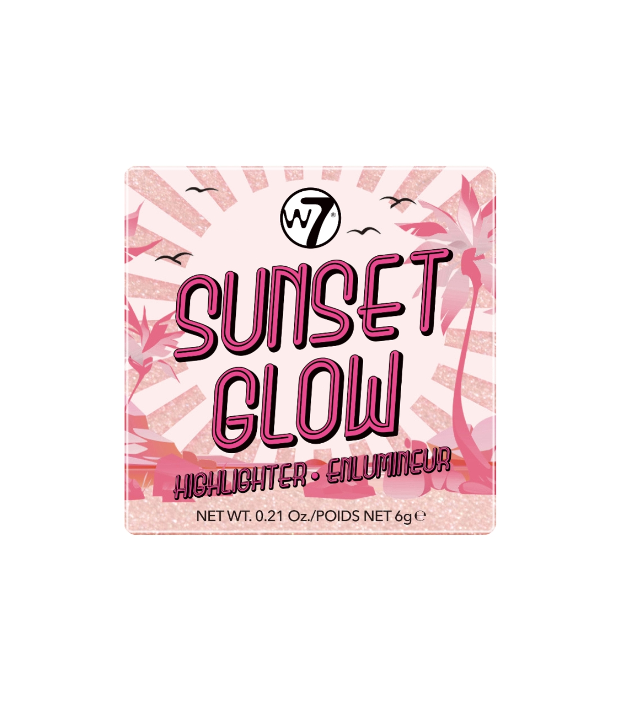 W7 - Iluminador em pó - Sunset Glow
