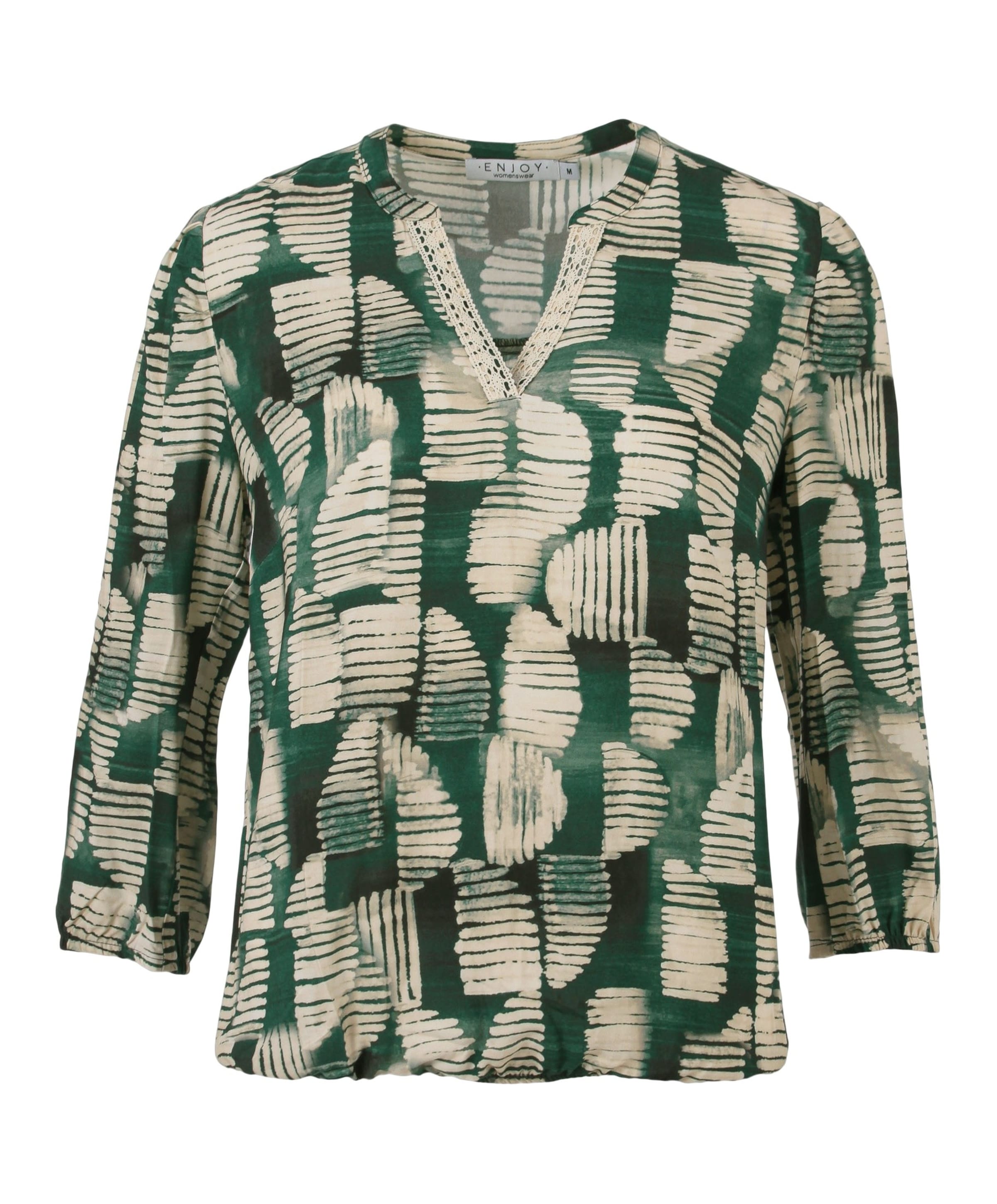 Enjoy Dames blouse groen