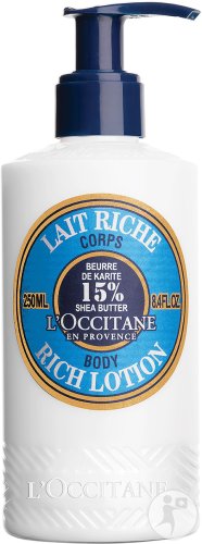 L'Occitane Lait Riche Corps Beurre De Karité Flacon-Pompe 250ml