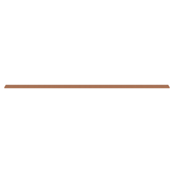 Tuinplank hardhout geschaafd ca. 1,3 x 14,3 cm, lengte ca. 240 cm
