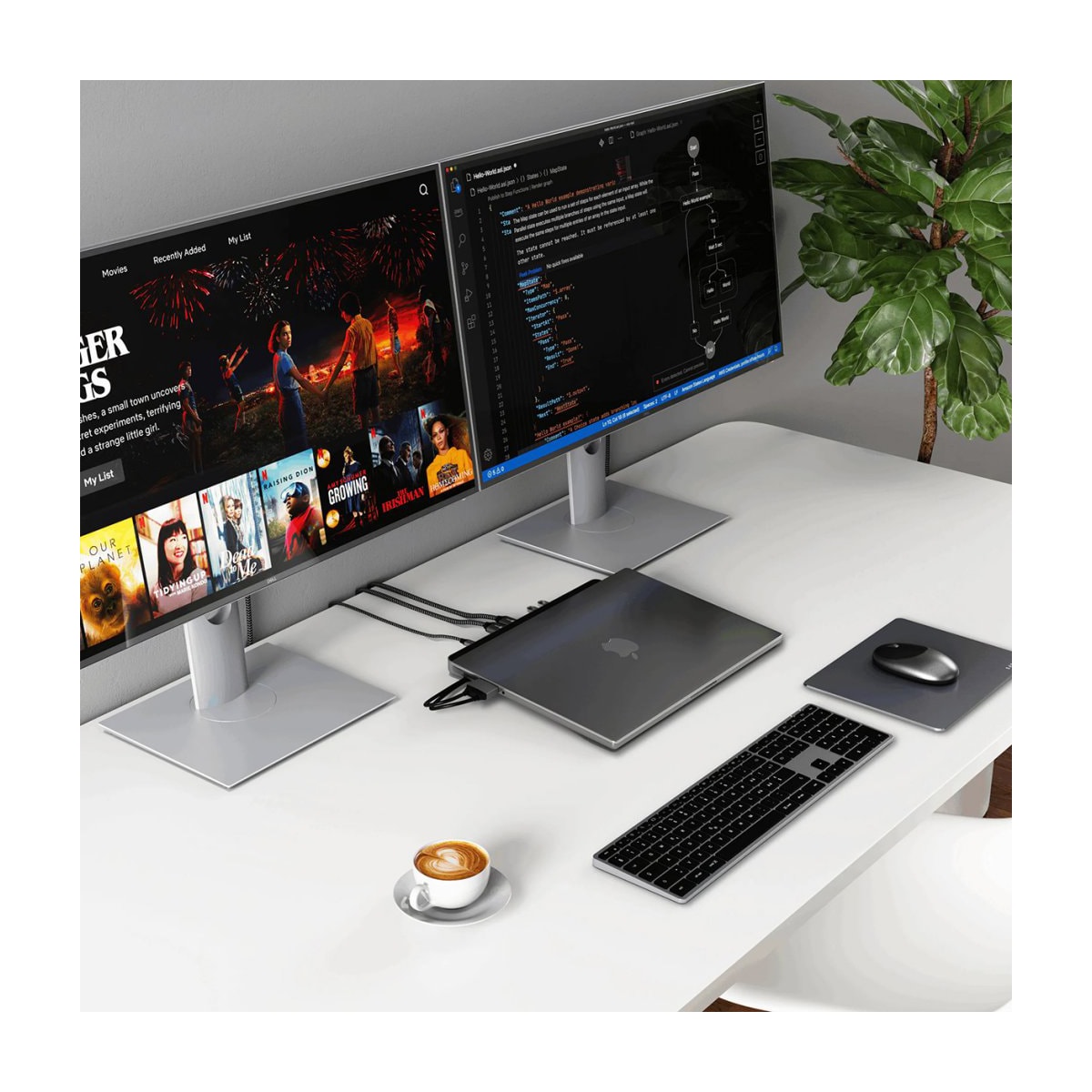 Satechi USB-C SSD dokkingstasjon (grå)