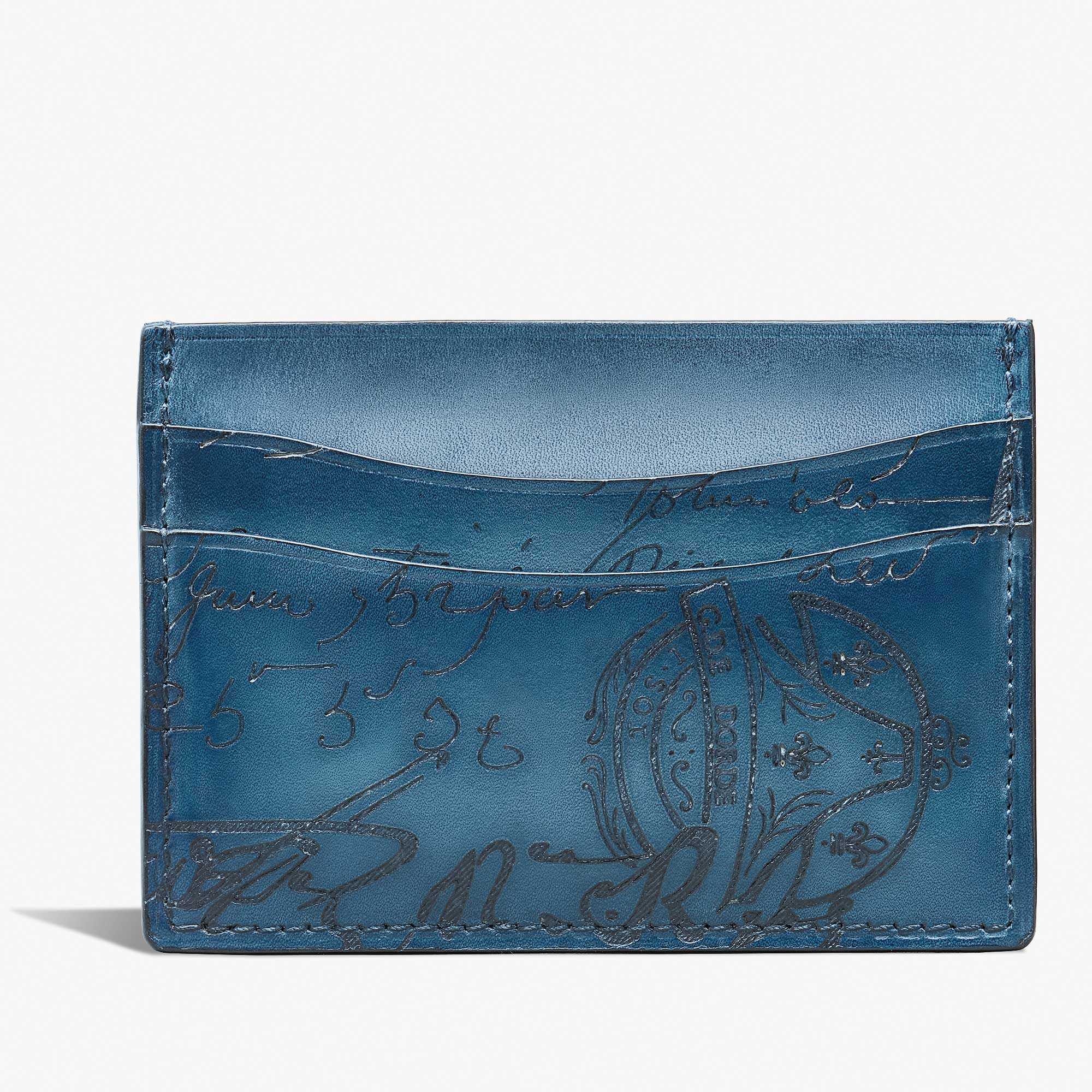 Porte-Cartes Bambou Neo En Cuir Scritto
